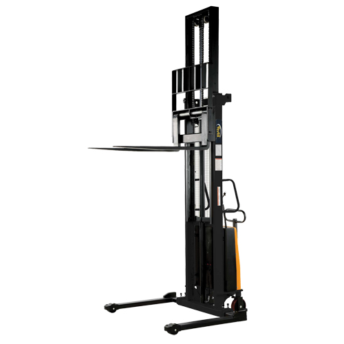 Gerbeur pour chariot &eacute;l&eacute;vateur, Fonctionnement &eacute;lectrique, Capacit&eacute; 2000 lb, Lev&eacute;e max 150" Nassau Supply
