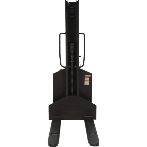 Gerbeur motoris&eacute; avec m&acirc;t &eacute;troit, Fonctionnement &eacute;lectrique, Capacit&eacute; 1000 lb, Lev&eacute;e max 63" Nassau Supply