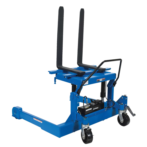 Straddled Ergonomic Tilter, 90° Tilt, 4000 lbs. Capacity, 72-13/16" L x 57-1/4" W x 29-1/4" H Nassau Supply