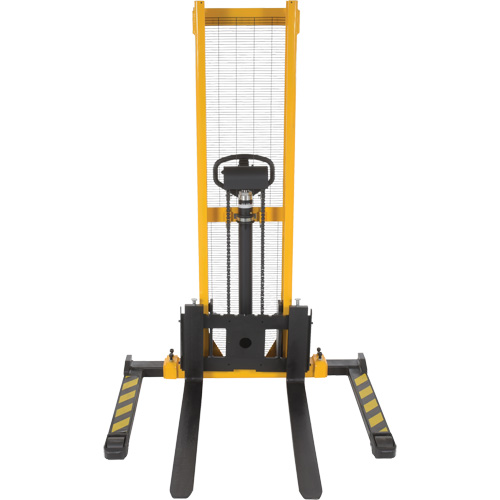 Gerbeur hydraulique manuel, Fonctionnement Pompe manuelle, Capacit&eacute; 2000 lb, Lev&eacute;e max 63" Nassau Supply