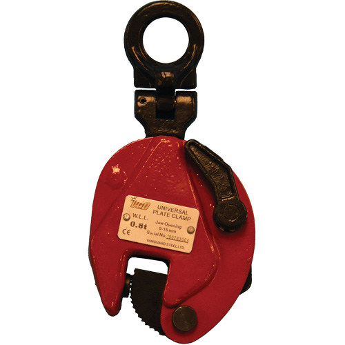 Griffe de levage universelle VUPC, 1600 lb (0,8 tonne), Ouverture de la m&acirc;choire de 0" - 19/32" Nassau Supply