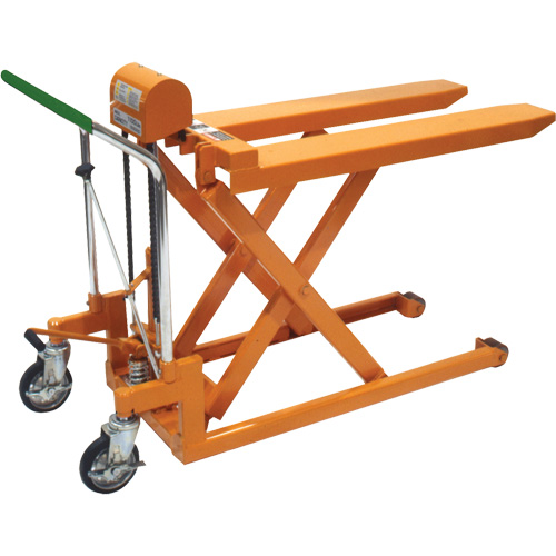Dandy Lift Scissor Fork Lift Table, 37.1" L x 19.7" W, Steel, 1100 lbs. Capacity Nassau Supply