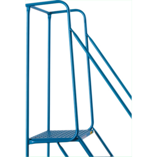 CSA-Certified Rolling Step Ladder, 4 Steps, 22" Step Width, 37" Platform Height, Steel Nassau Supply