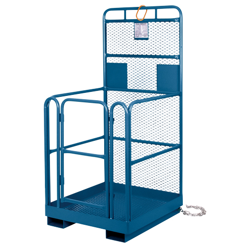 Nacelle &eacute;l&eacute;vatrice pour travail en hauteur, 48" x 48" x 72" h, Capacit&eacute; de 1000 lb, Acier Nassau Supply