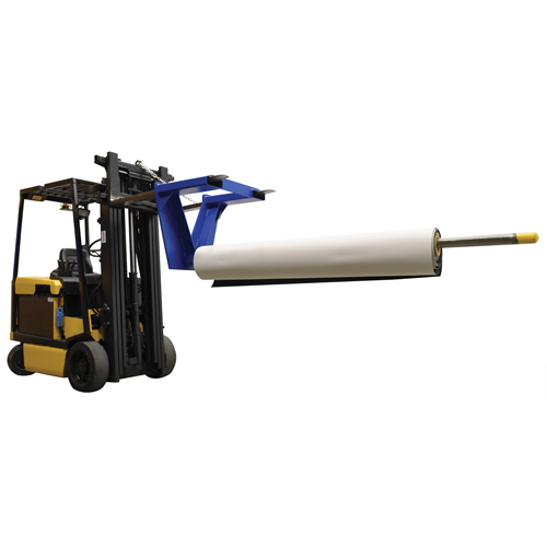 Forklift Carpet Boom, 144-1/2" Length, Fork Mount, 1800 lbs. Capacity Nassau Supply