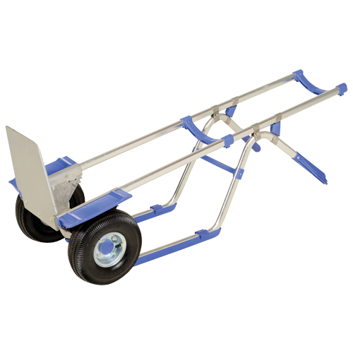 Diable ergonomique, Prise Combinaison, Aluminium, Hauteur de 52", Capacit&eacute; 350 lb Nassau Supply