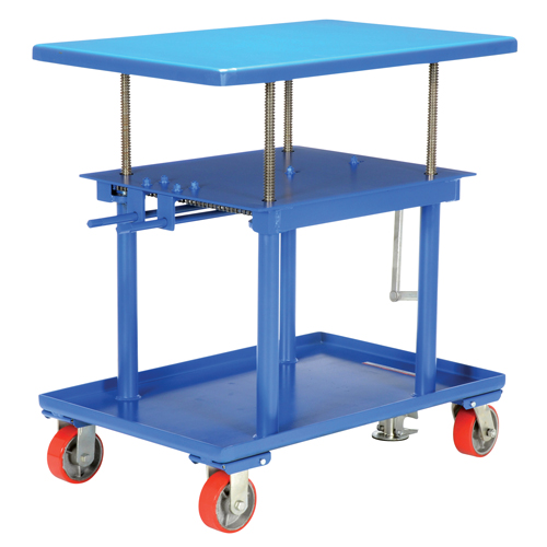 Hydraulic Lift Table, 24" L x 36" W, Steel, 2000 lbs. Capacity Nassau Supply