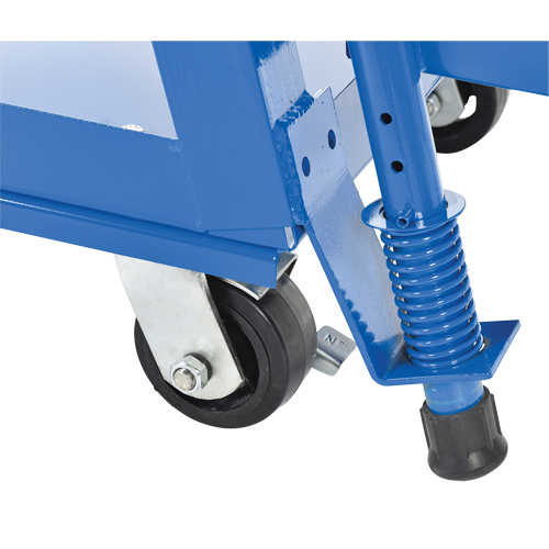 Chariot &agrave; cueillette, Acier, 21-7/8" la x 56-1/8" p, 3 tablettes, Capacit&eacute; 1000 lb Nassau Supply