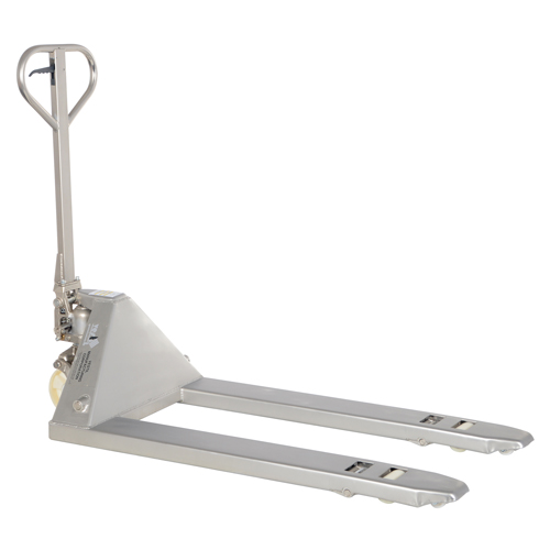 Transpalette, Acier inoxydable, 48" lo x 27" la, Capacit&eacute; 5500 lb Nassau Supply