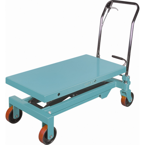 Table &eacute;l&eacute;vatrice robuste &agrave; ciseaux hydraulique, 39-3/8" lo x 20-1/8" la, Acier, Capacit&eacute; 1650 lb Nassau Supply