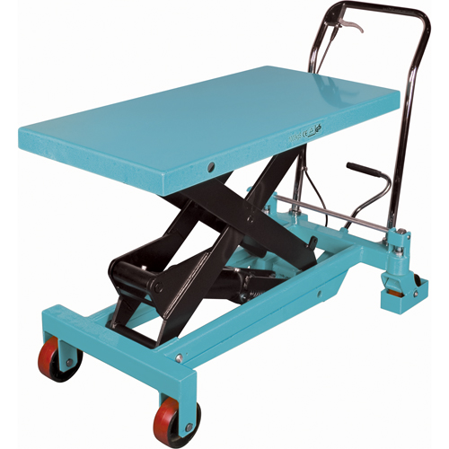 Table &eacute;l&eacute;vatrice robuste &agrave; ciseaux hydraulique, 40" lo x 20-1/8" la, Acier, Capacit&eacute; 2200 lb Nassau Supply