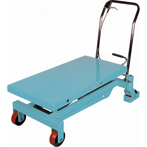 Table &eacute;l&eacute;vatrice robuste &agrave; ciseaux hydraulique, 40" lo x 20-1/8" la, Acier, Capacit&eacute; 2200 lb Nassau Supply
