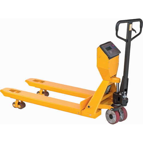 Transpalette avec balance num&eacute;rique, 27,5" lo x 27,5" la, Capacit&eacute; de 5000 lb Nassau Supply