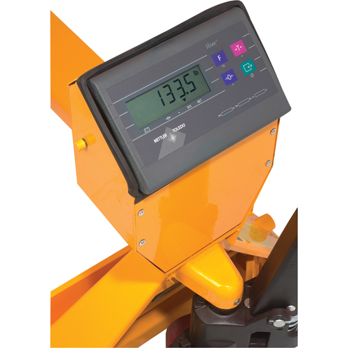 Transpalette avec balance num&eacute;rique, 27,5" lo x 27,5" la, Capacit&eacute; de 5000 lb Nassau Supply