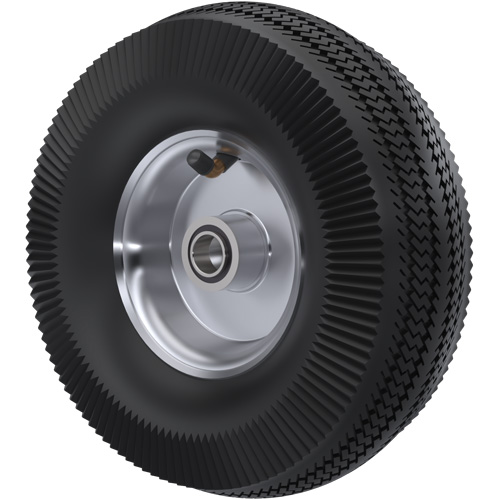 Pneumatic Wheel, 10" (254 mm), 350 lbs. (159 kg.) Capacity Nassau Supply