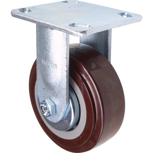 Roulette, Fixe, 5" (127 mm), Polyur&eacute;thane, 650 lb (294 kg) Nassau Supply