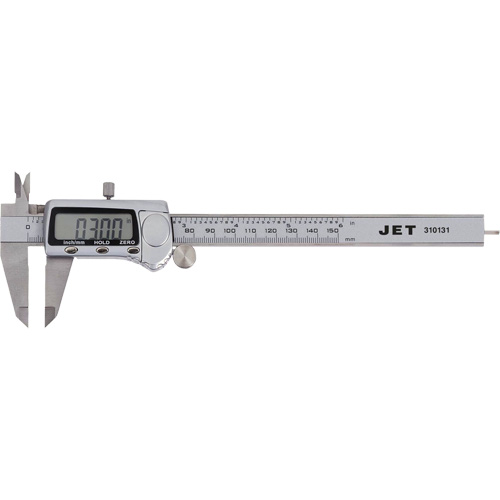 JEDC-6 Premium Digital Caliper, 0" - 6" (0 mm - 150 mm) Range Nassau Supply