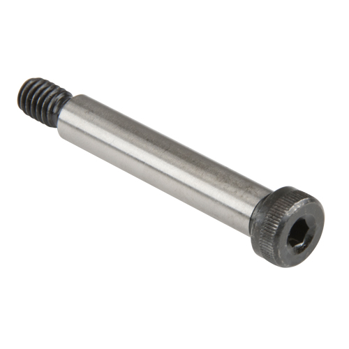 Socket Shoulder Screw, 3/8" Dia., 2" L, Black Oxide Nassau Supply