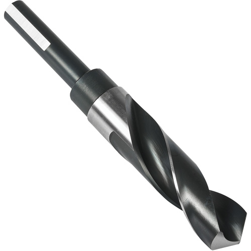 1/2" Reduced 3-Flat Shank Drill Bit, 33/64", High Speed Steel, 3" Flute, 118° Point Nassau Supply