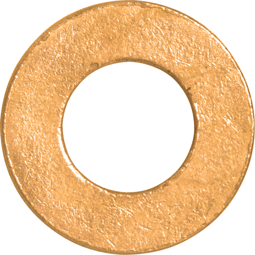 Rondelle plate SAE, 1/2", Zinc jaune Nassau Supply
