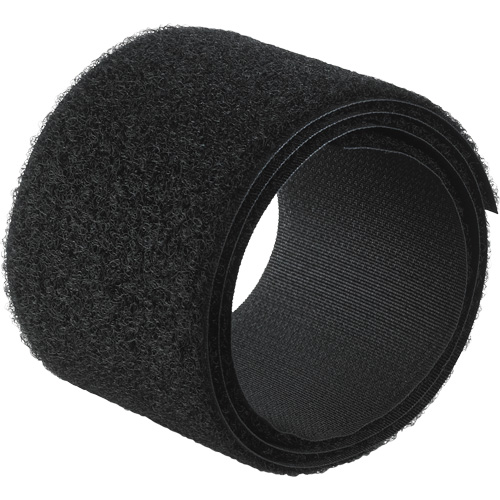 Attache ignifug&eacute;e, Boucle, 50 vg x 2", Cousu, Beige Nassau Supply