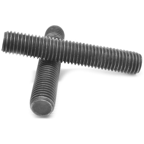 Fully Threaded Stud, 3/8"-16, 4-1/2" L, Plain, B7 Grade Nassau Supply