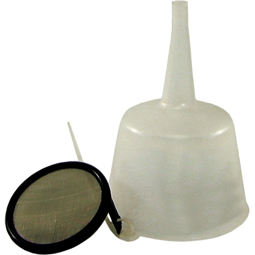 Entonnoir industriel &agrave; filtre, Poly&eacute;thyl&egrave;ne, Capacit&eacute; 177 ml Nassau Supply