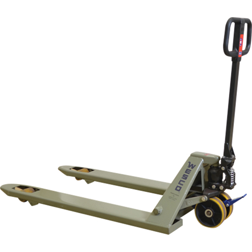 Transpalettes &agrave; &eacute;l&eacute;vation rapide, Acier, 48" lo x 27" la, Capacit&eacute; 5500 lb Nassau Supply