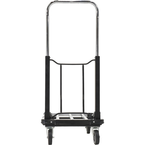 Chariot &agrave; plateforme repliable, Acier inoxydable, 300 lb, 28" lo x 16" la, Hauteur 33-1/2" Nassau Supply