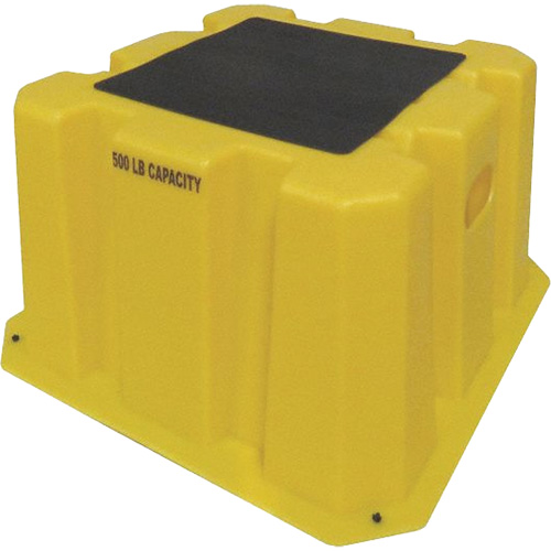 Nestable Industrial Step Stools, 25" x 25" x 14-3/4" High Nassau Supply