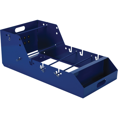 Stand Alone Wire Reel Caddy, Steel, 4 Rod, 16-1/4" W x 44-1/4" H x 22-1/4" D, 300 lbs. Capacity Nassau Supply