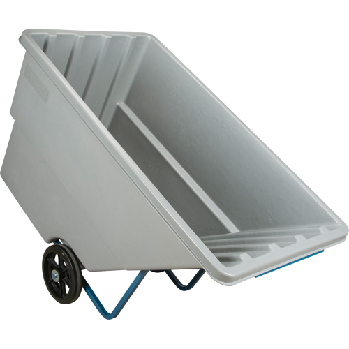 Tilt Truck, Polyethylene, 1.1 cu. yd., 1250 lbs. Load Capacity Nassau Supply