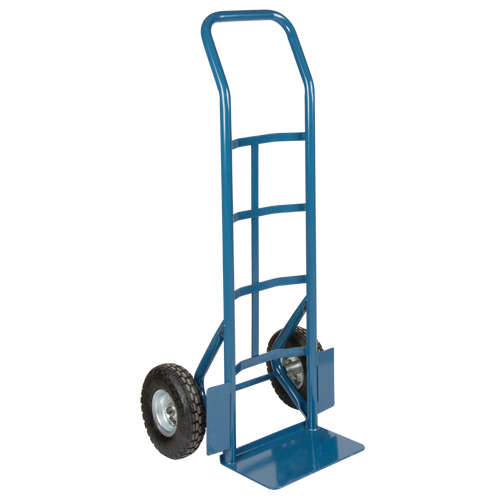 Heavy-Duty Hand Truck, Continuous Handle, Steel, 50" Height, 800 lbs. Capacity Nassau Supply