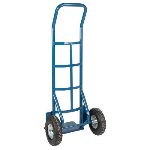 Heavy-Duty Hand Truck, Continuous Handle, Steel, 50" Height, 800 lbs. Capacity Nassau Supply