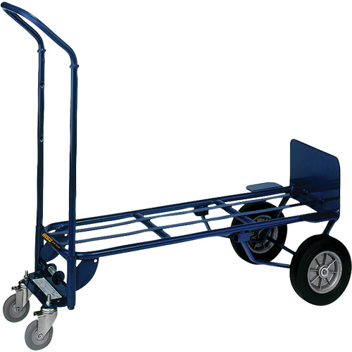 156-S23-Z2 Deluxe Industrial Convertible Hand Truck, Steel, 1000 lbs. Capacity Nassau Supply