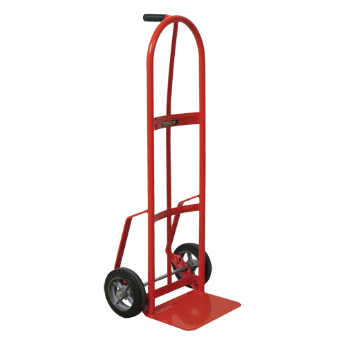 Hand Truck with Reinforced Noseplate - 126RN-HB, Single Grip Handle, Steel, 51" Height, 800 lbs. Capacity Nassau Supply