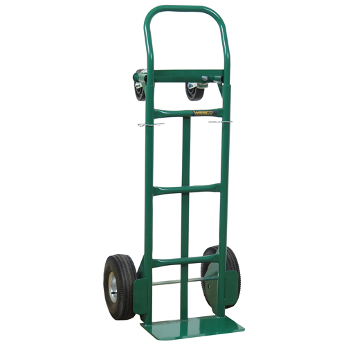 Greenline Economical Convertible Hand Truck, Steel, 600 lbs. Capacity Nassau Supply