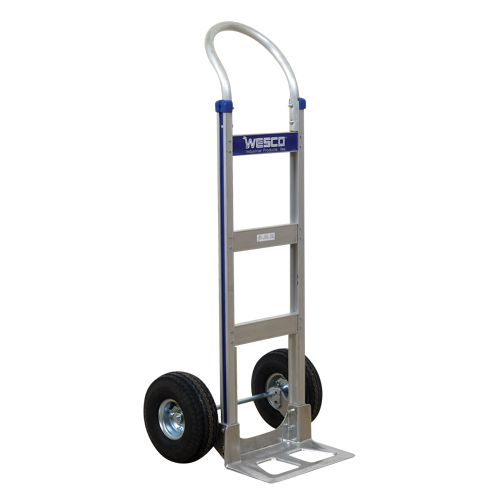 Cobra-Lite Hand Truck - 410-T14-P, Continuous Handle, Aluminum, 49" Height, 600 lbs. Capacity Nassau Supply
