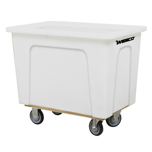 Caisson, Poly&eacute;thyl&egrave;ne blanc, 35" lo x 24" la x 30" h, Volume 10 pi³, Capacit&eacute; 450 lb Nassau Supply