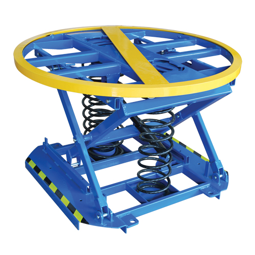Plateforme de levage &agrave; ressorts, 43-5/8" lo x 43-5/8" la, Capacit&eacute; 4400 lb Nassau Supply