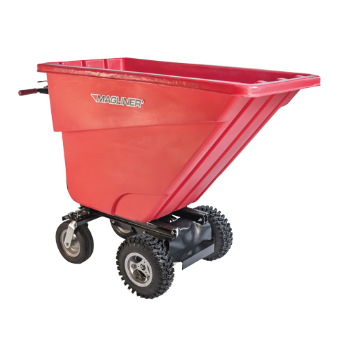Motorized Tilt Truck, 13,5 pi³ Capacity, 45" H x 26-1/2" W x 68" D Nassau Supply