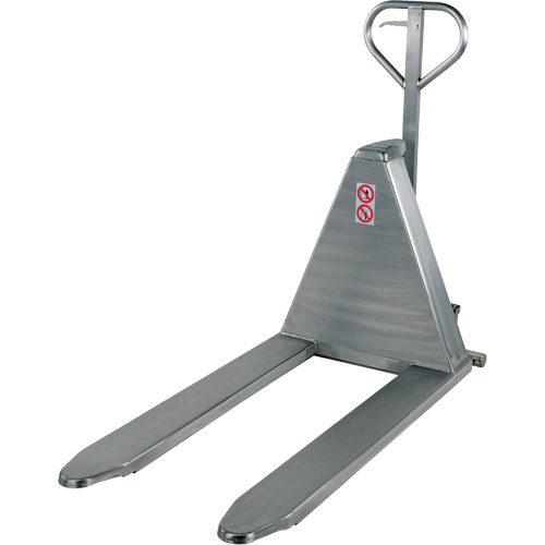 Pallet Lift Table, 45" L x 26-3/4" W, Stainless Steel, 2000 lbs. Capacity Nassau Supply