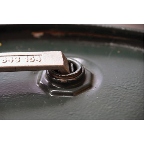 Drum Wrench, 3/4"/2" Opening, 9-1/2" Handle, Stainless Steel Nassau Supply