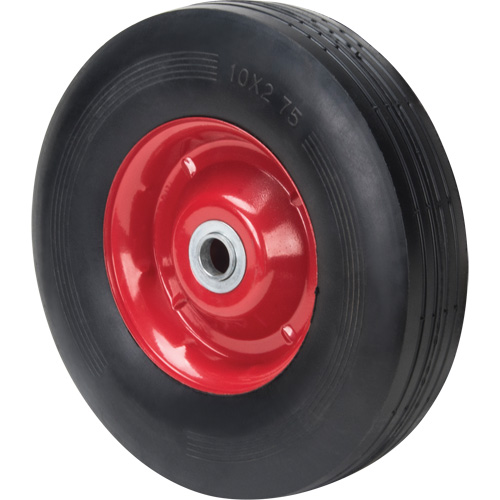 Roue semi-pneumatique, 10" (254 mm), Capacit&eacute; de 200 lb Nassau Supply