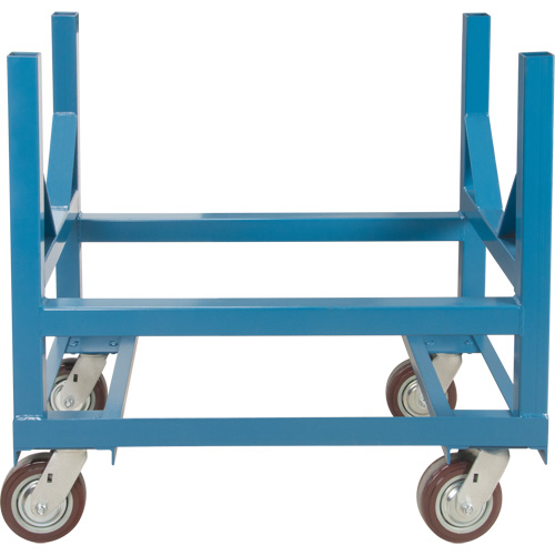 Chariot &agrave; berceaux pour tuyaux et barres, 36" lo x 24" la x 34" h, Capacit&eacute; de 2500 lb, Roue Polyur&eacute;thane Nassau Supply
