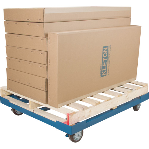 Socle roulant pour palette, 48,5" la x 43" p x 8" h, Capacit&eacute; de 3000 lb Nassau Supply