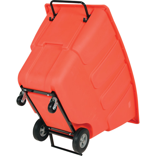 Chariot basculeur, Poly&eacute;thyl&egrave;ne, 0,5 vg³, Capacit&eacute; de charge de 450 lb Nassau Supply