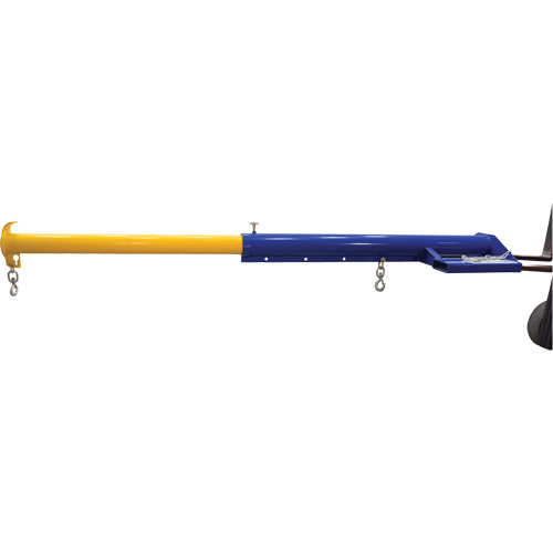 Grue t&eacute;lescopique pour chariot &eacute;l&eacute;vateur &agrave; fourche Economy Boom Nassau Supply