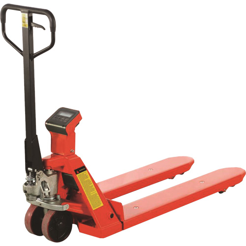 Transpalette avec balance Eco, 45" lo x 22,5" la, Capacit&eacute; de 4400 lb Nassau Supply
