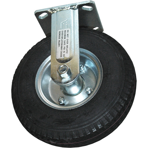 Roulette pneumatique rigide pour chariot &agrave; plateforme Nassau Supply